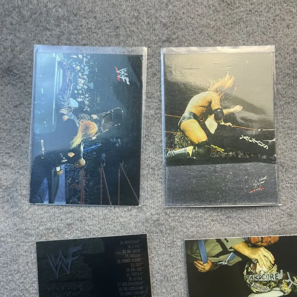 WWF Wrestling Card Lot No Mercy 2000 Comic Images 24 Cards Checklist #81